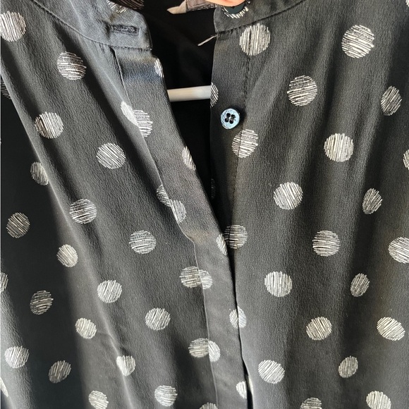 Fossil 100% silk Polka Dot Dress - Picture 3 of 6